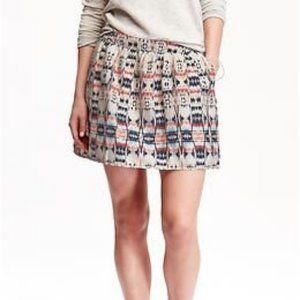 NEW! Old Navy Aztec Circle Skirt - XL
